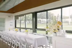 White Padded Chairs