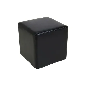 Black Ottoman Cube