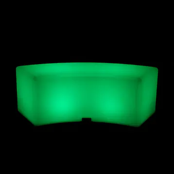 Glow Snake Bench Hire